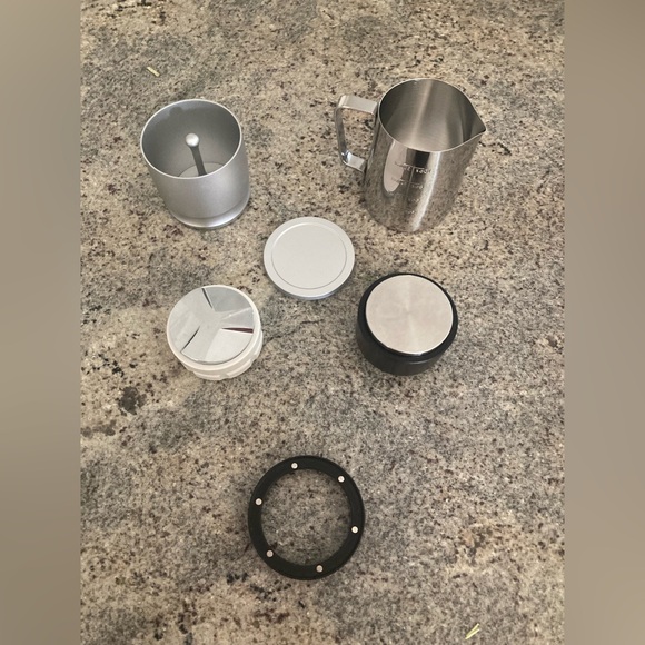 58mm Coffee Espresso Tamper Distributor Funnel Blind Shaker Milk Frothing Cup - Picture 4 of 8